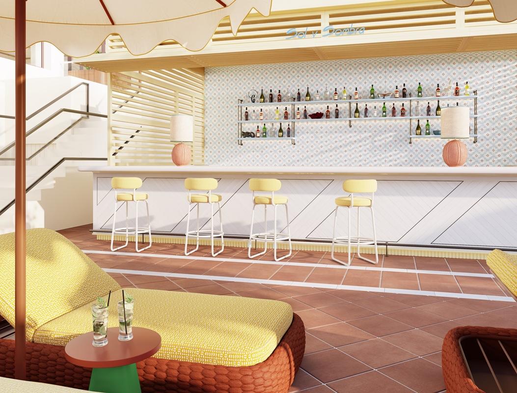 Don Carlos มาร์เบยา ภายนอก รูปภาพ The bar on board